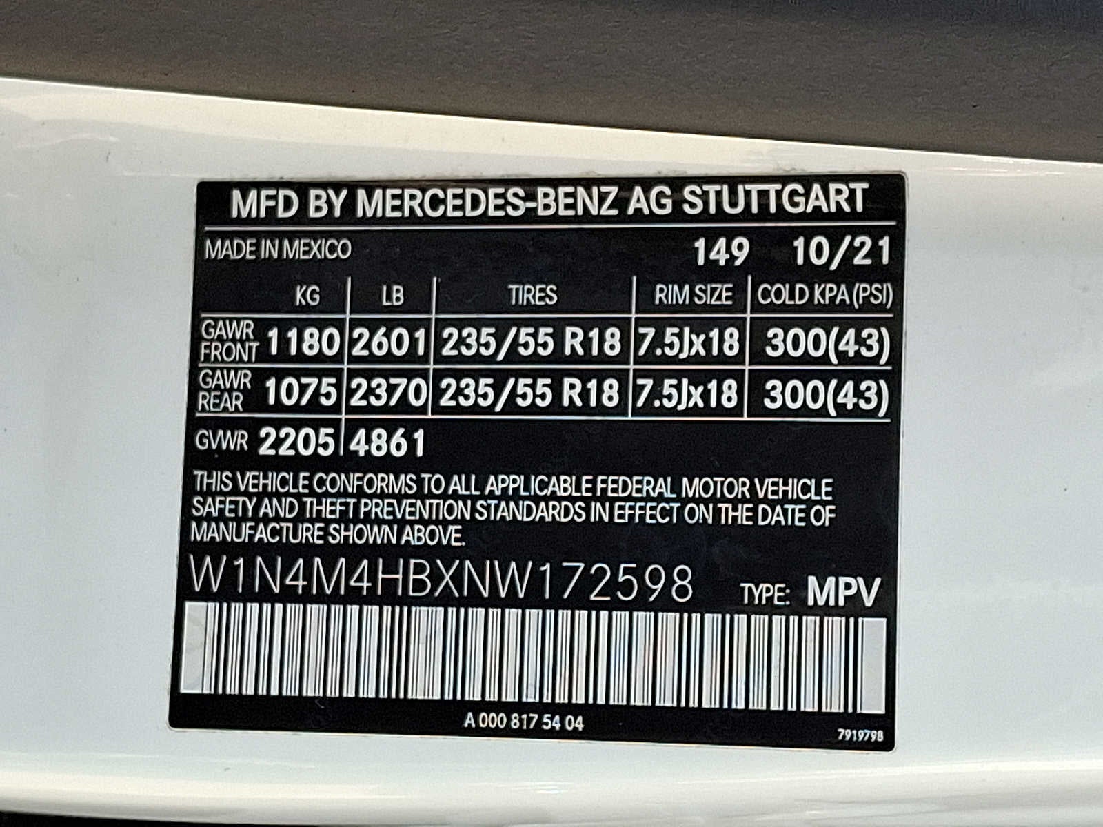 2022 Mercedes-Benz GLB GLB 250 4MATIC® SUV