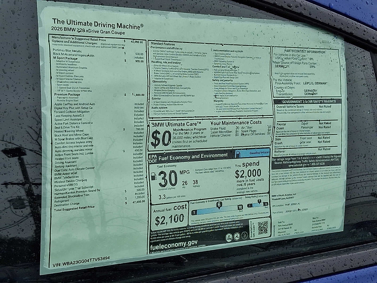 2026 BMW 2 Series 228 xDrive Gran Coupe