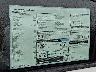 2026 BMW 3 Series 330i xDrive Sedan *Ltd Avail*