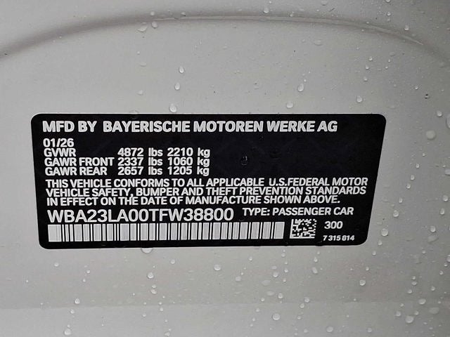 2026 BMW 3 Series 330i xDrive Sedan *Ltd Avail*