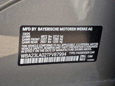 2026 BMW 3 Series 330i xDrive Sedan