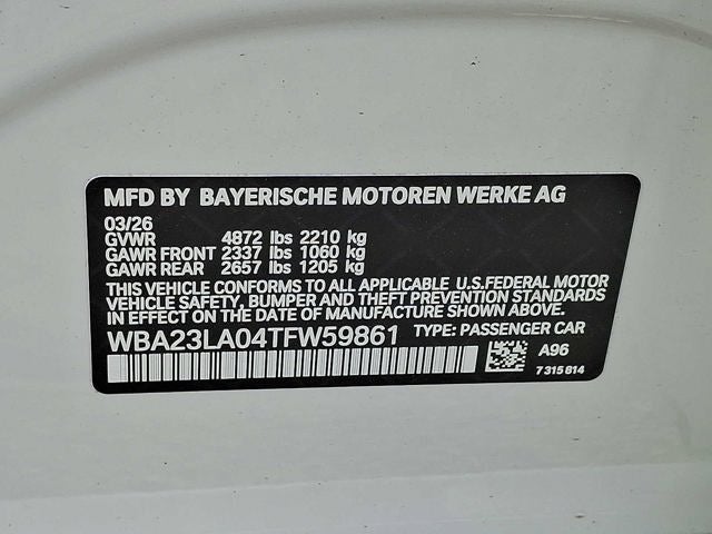 2026 BMW 3 Series 330i xDrive Sedan *Ltd Avail*