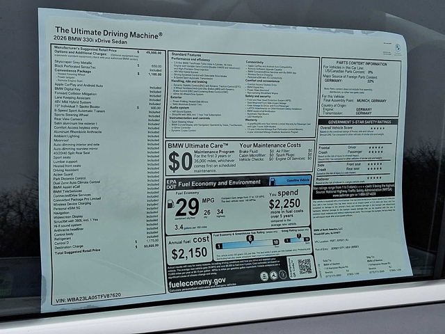 2026 BMW 3 Series 330i xDrive Sedan