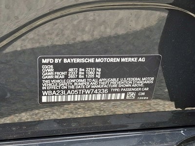 2026 BMW 3 Series 330i xDrive Sedan *Ltd Avail*