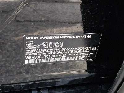 2026 BMW 7 Series 760i xDrive Sedan