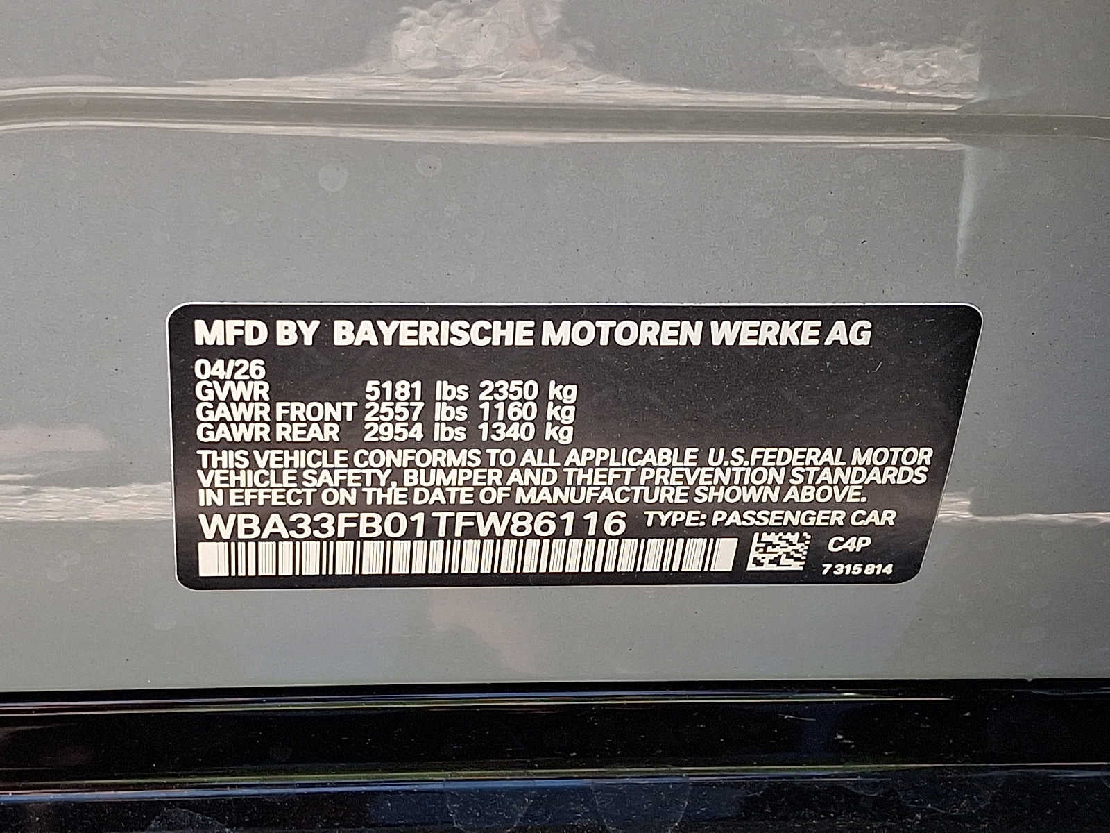 2026 BMW 4 Series 430i xDrive Gran Coupe
