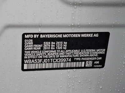 2026 BMW 5 Series 530i xDrive Sedan
