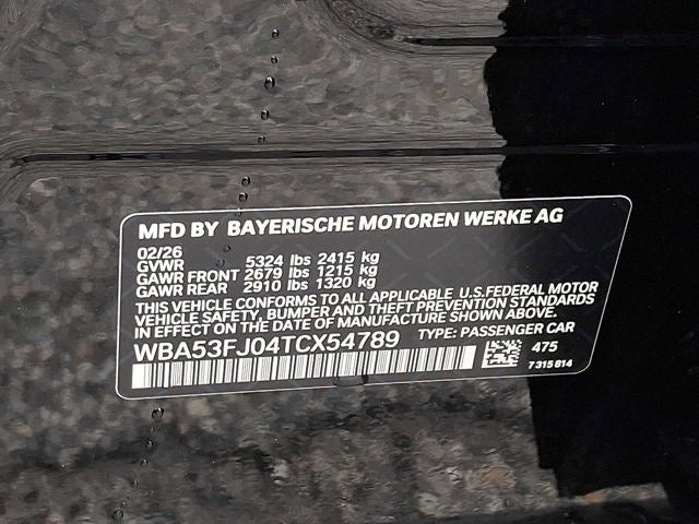 2026 BMW 5 Series 530i xDrive Sedan