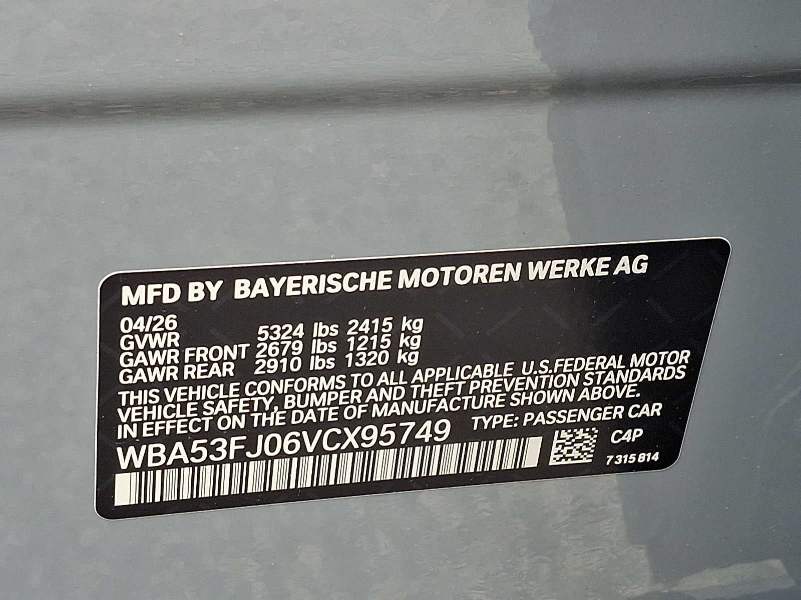 2027 BMW 5 Series 530i xDrive Sedan