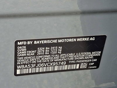 2027 BMW 5 Series 530i xDrive Sedan