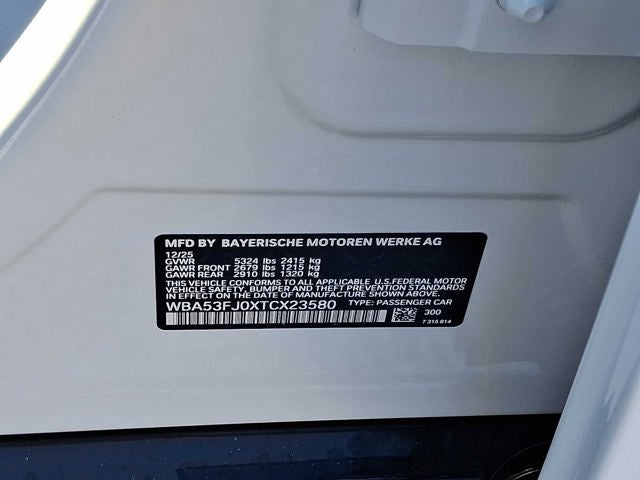 2026 BMW 5 Series 530i xDrive Sedan