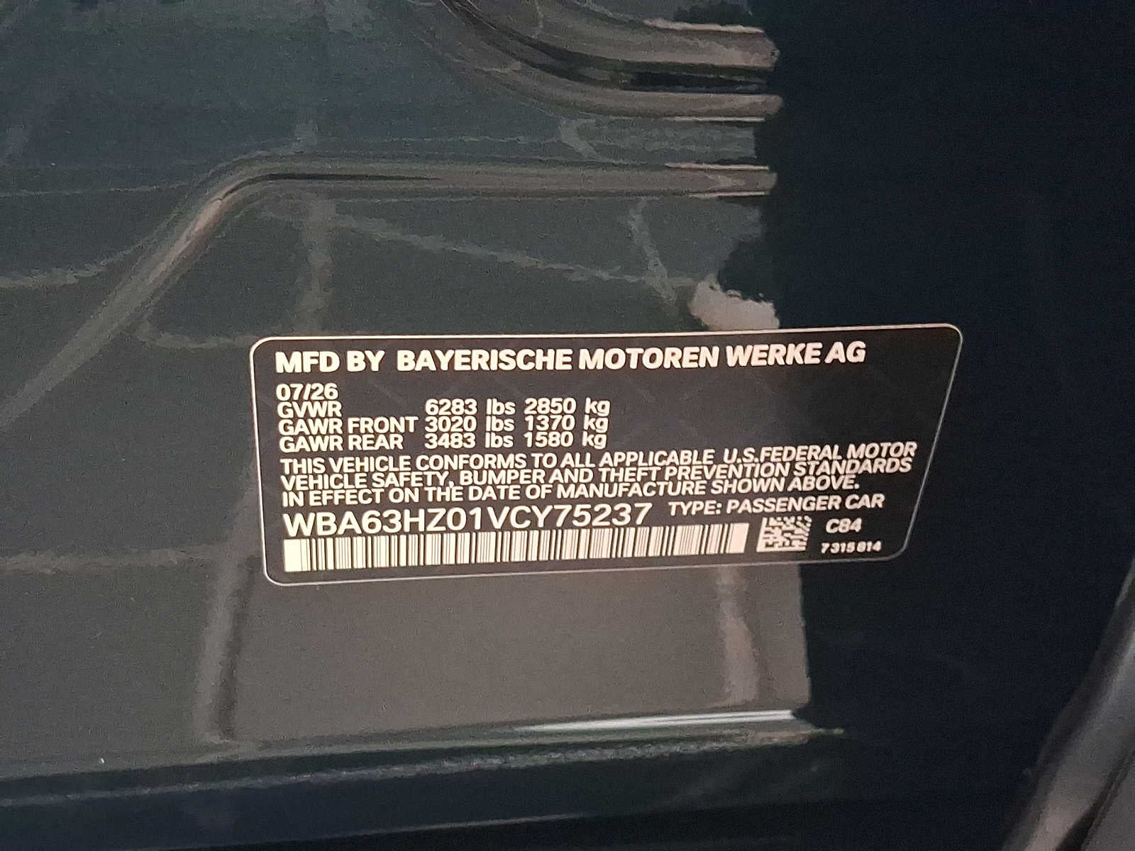 2027 BMW 7 Series 740i xDrive Sedan