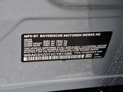 2027 BMW 7 Series 740i xDrive Sedan