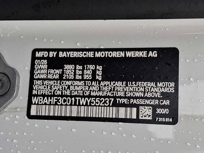 2026 BMW Z4 sDrive30i Roadster