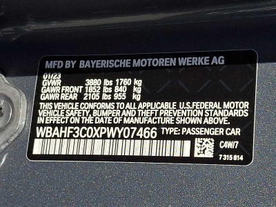 2023 BMW Z4 sDrive30i Roadster