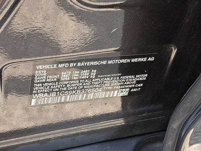 2019 BMW 5 Series 530e xDrive iPerformance Plug-In Hybrid