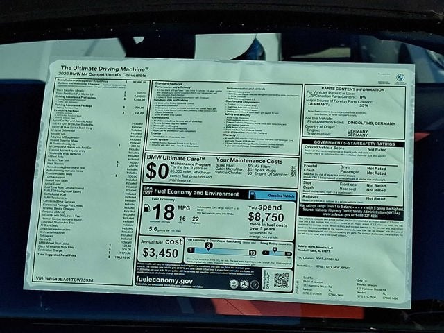 2026 BMW M4 Competition xDrive Convertible