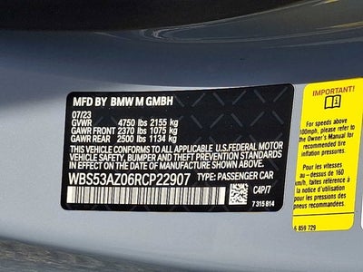 2024 BMW M4 Coupe