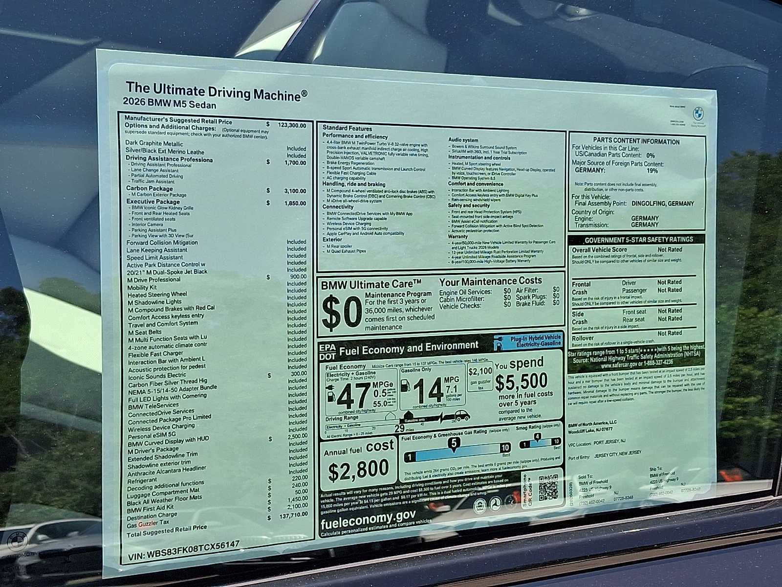 2026 BMW M5 Sedan