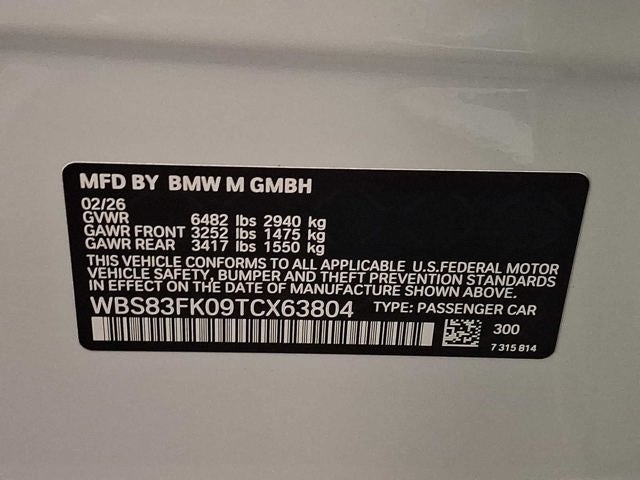 2026 BMW M5 Sedan