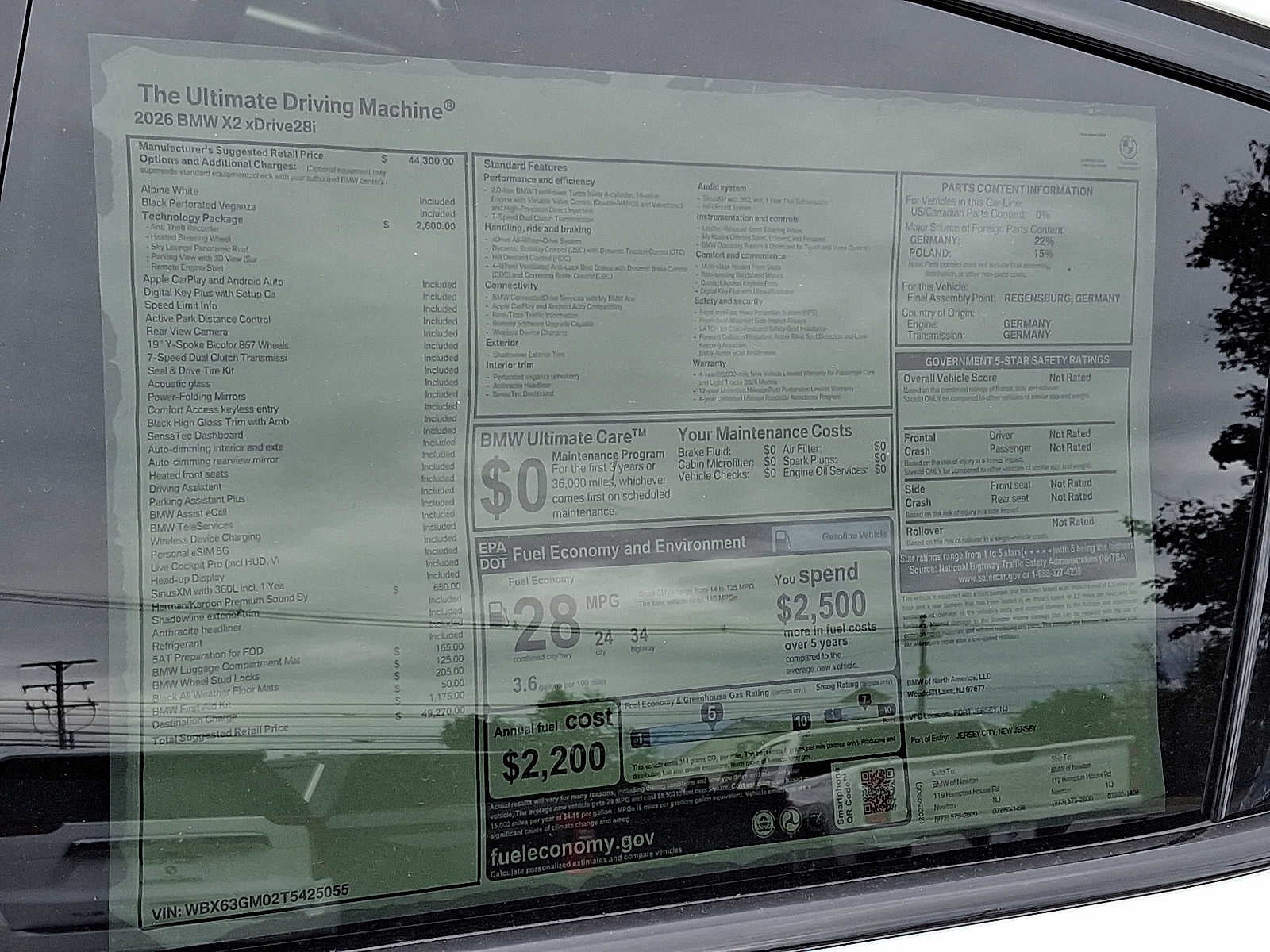 2026 BMW X2 xDrive28i Sports Activity Coupe