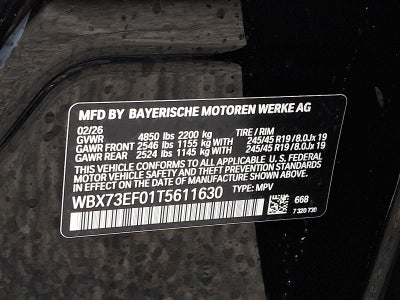 2026 BMW X1 xDrive28i Sports Activity Vehicle