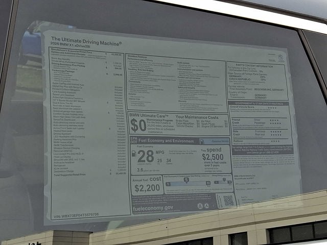 2026 BMW X1 xDrive28i Sports Activity Vehicle