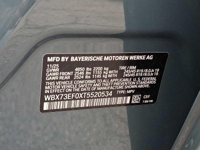 2026 BMW X1 xDrive28i Sports Activity Vehicle