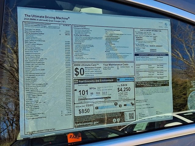 2026 BMW i4 xDrive40 Gran Coupe