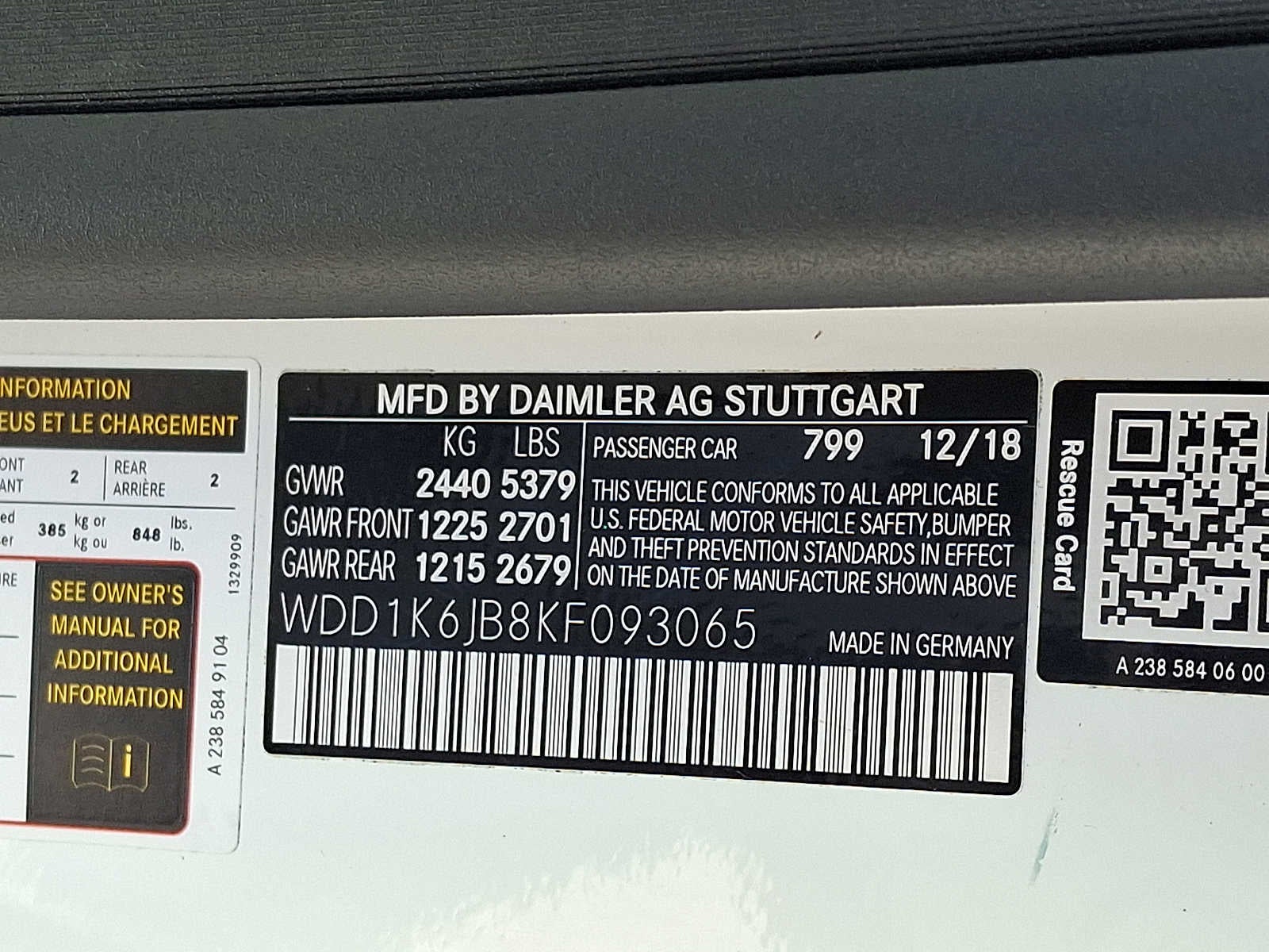 2019 Mercedes-Benz E-Class E 450 4MATIC® Cabriolet