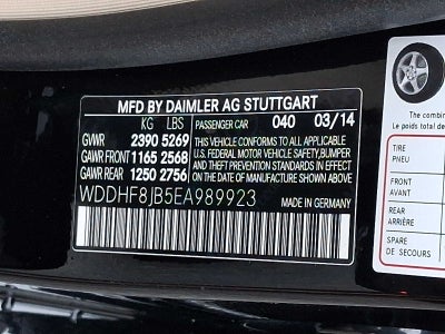 2014 Mercedes-Benz E-Class 4dr Sdn E 350 Sport 4MATIC®