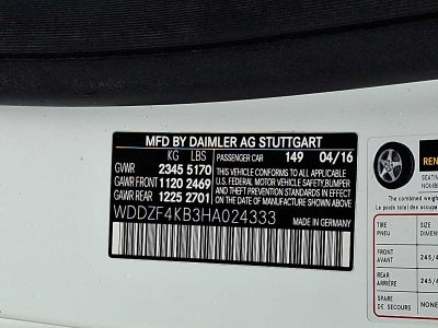 2017 Mercedes-Benz E-Class E 300 Sport 4MATIC® Sedan