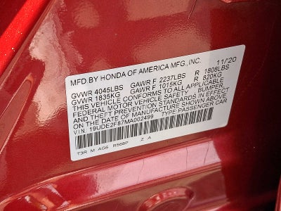 2021 Acura ILX Sedan w/Premium/A-SPEC Package