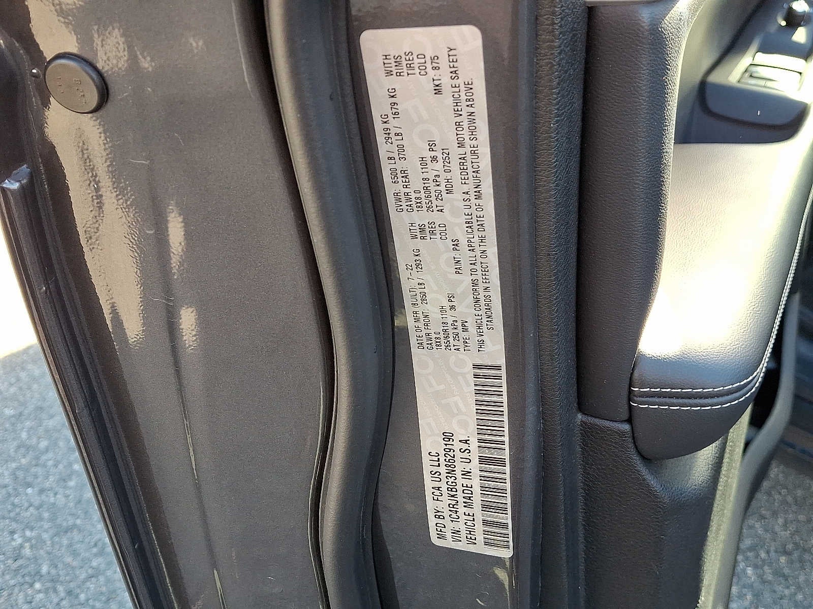 2022 Jeep Grand Cherokee L Limited 4x4