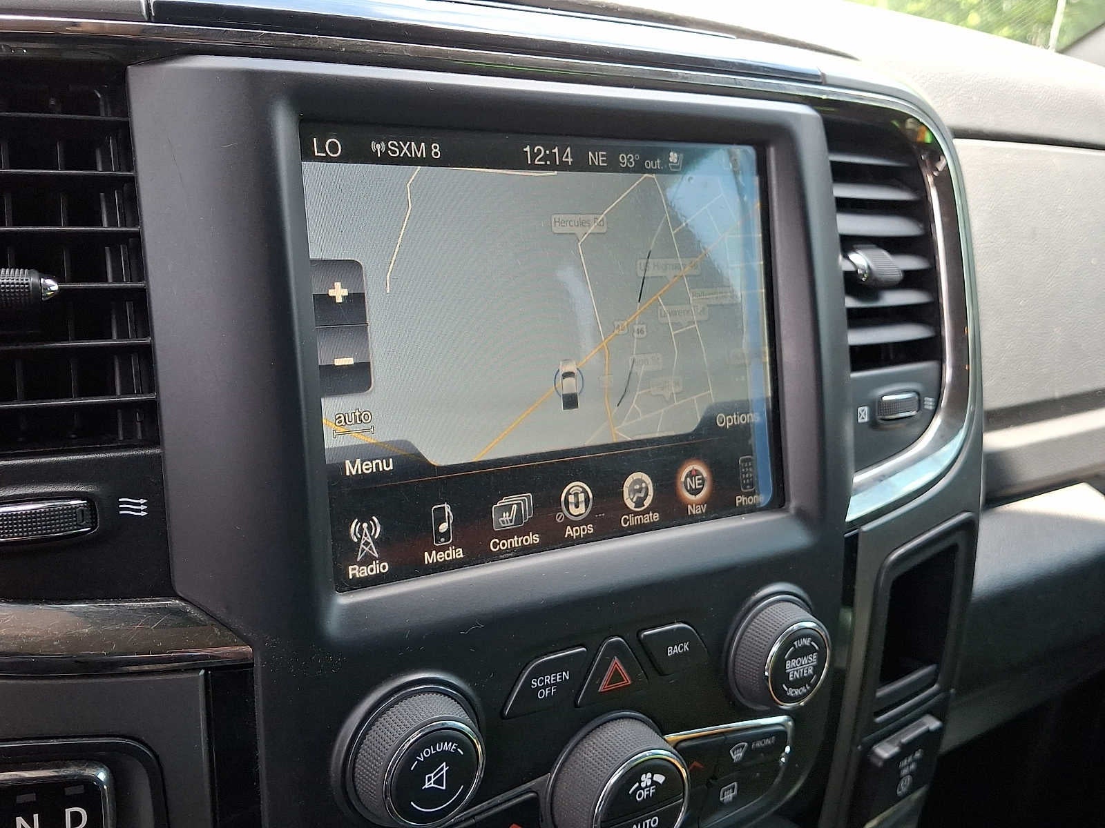 2017 RAM 1500 Night 4x4 Crew Cab 57 Box