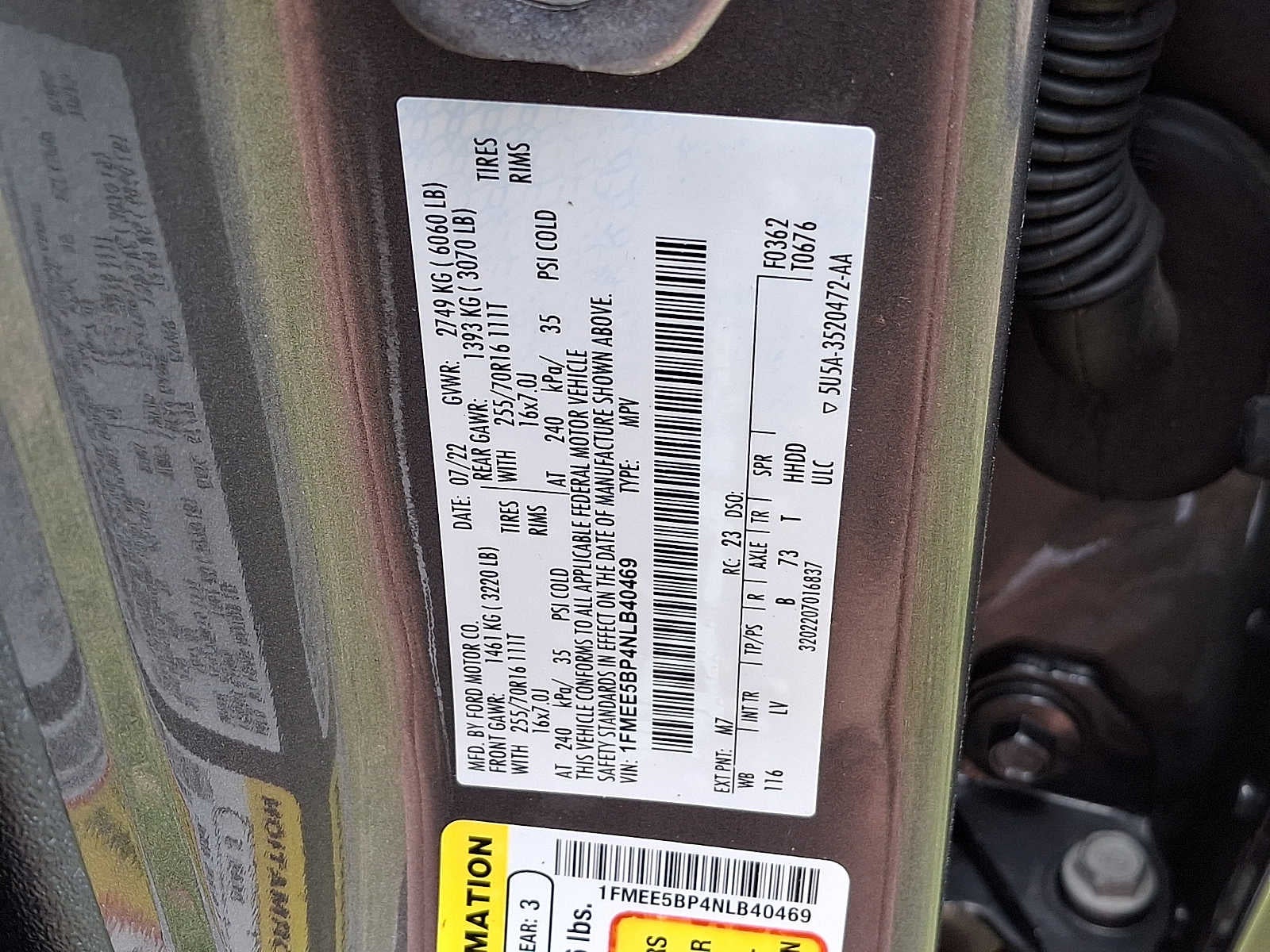 2022 Ford Bronco Base 4 Door 4x4