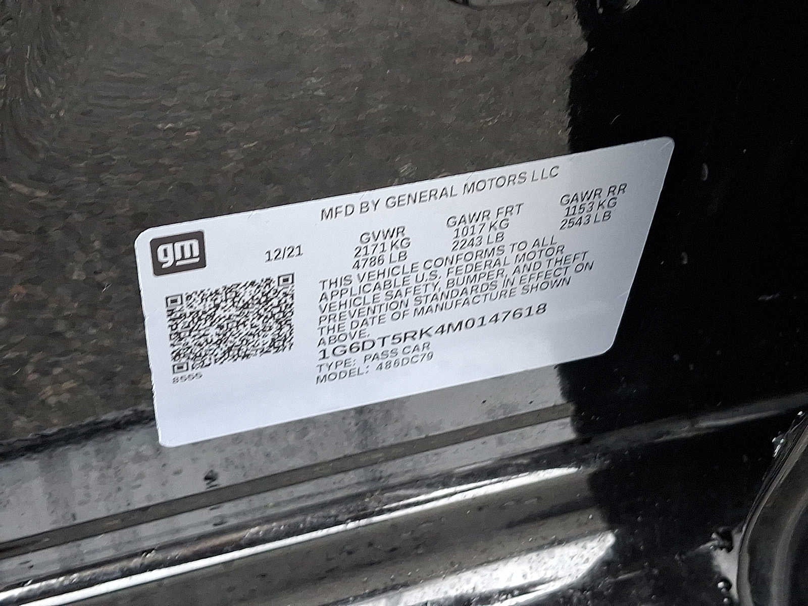 2021 Cadillac CT5 4dr Sdn Premium Luxury