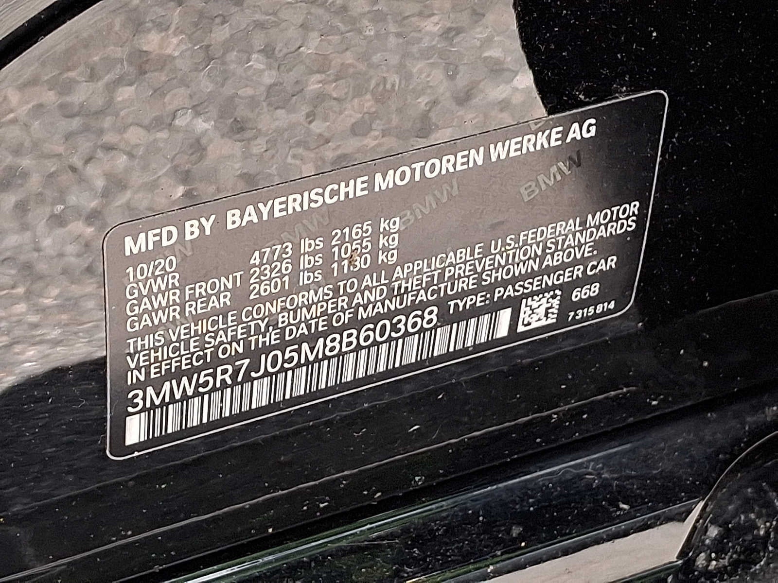 2021 BMW 3 Series 330i xDrive Sedan North America