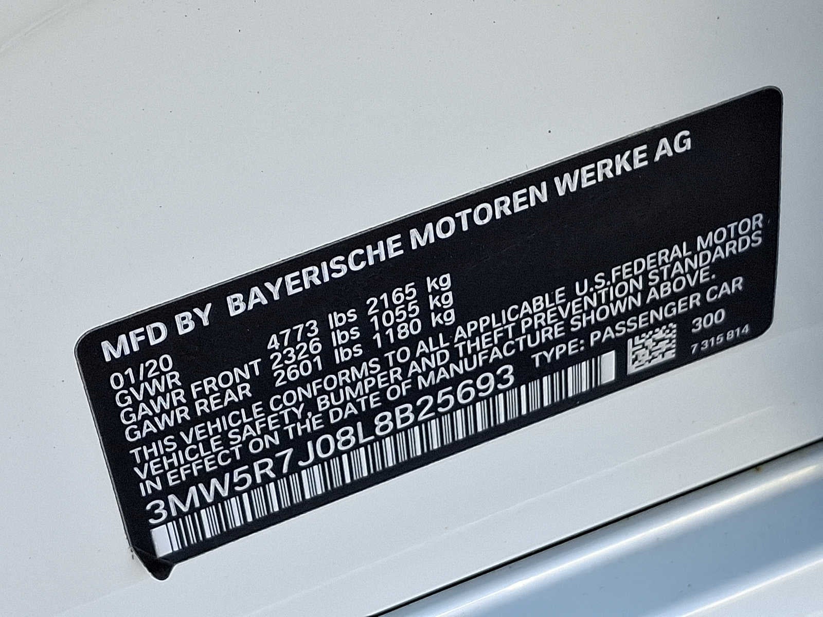 2020 BMW 3 Series 330i xDrive Sedan North America