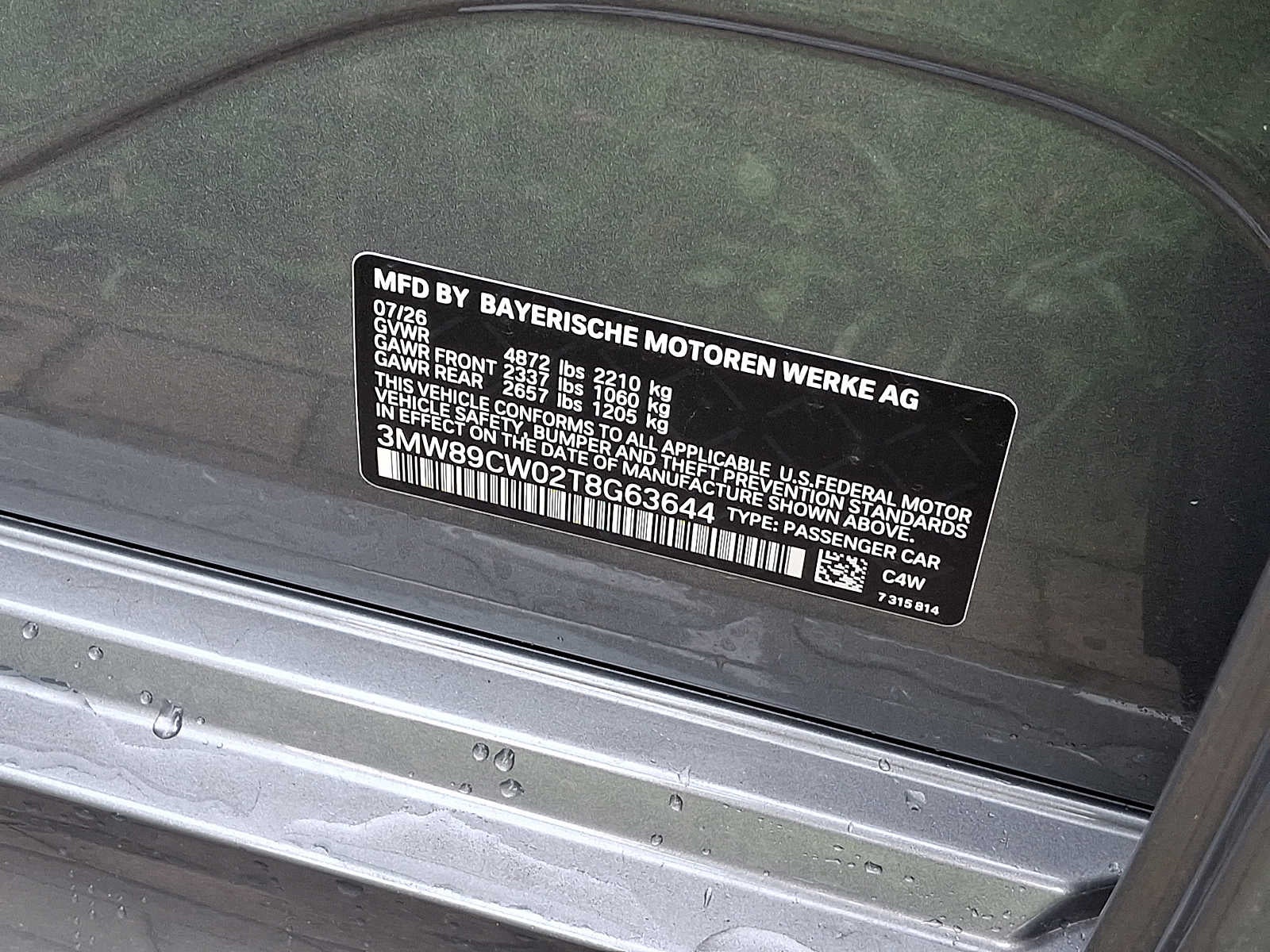 2026 BMW 3 Series 330i NA xDrive Sedan
