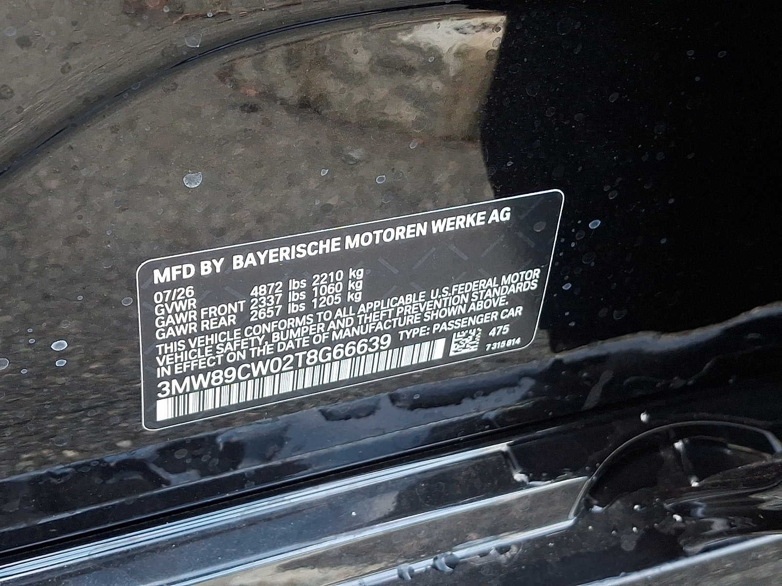 2026 BMW 3 Series 330i NA xDrive Sedan