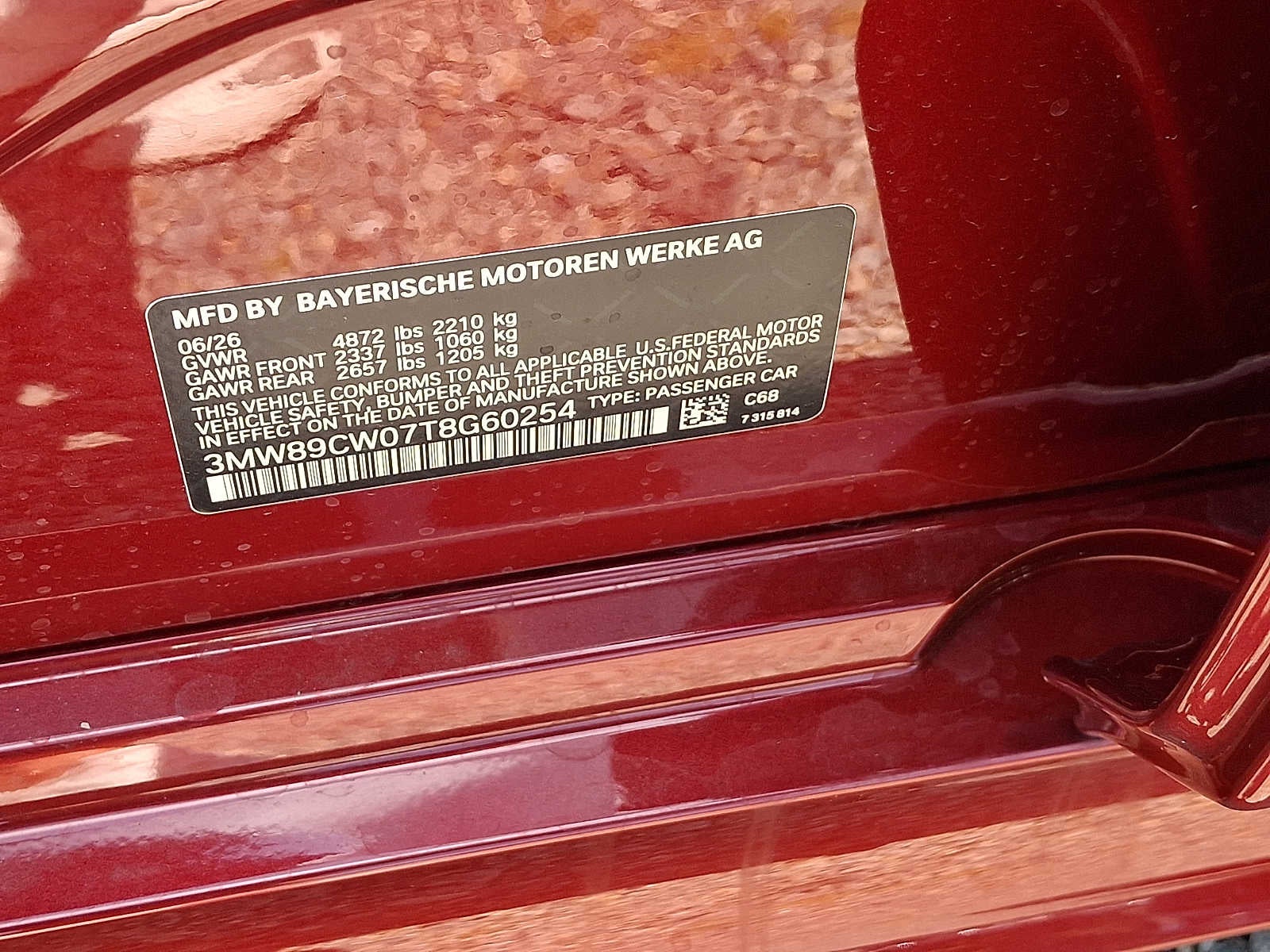 2026 BMW 3 Series 330i NA xDrive Sedan