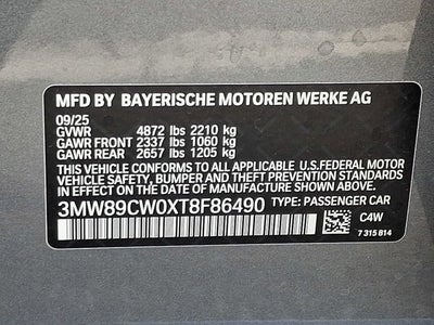 2026 BMW 3 Series 330i NA xDrive Sedan