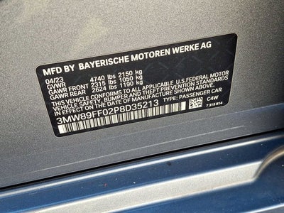 2023 BMW 3 Series 330i xDrive Sedan