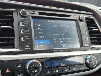 2017 Toyota Highlander Limited Platinum V6 AWD