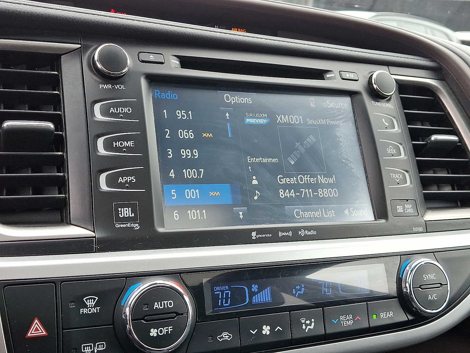 2017 Toyota Highlander Limited Platinum V6 AWD