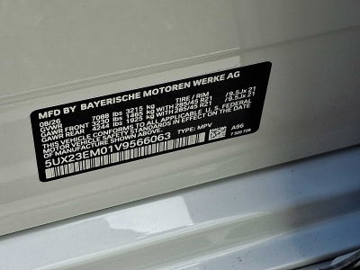 2027 BMW X7 xDrive40i Sports Activity Vehicle