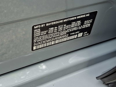 2027 BMW X7 xDrive40i Sports Activity Vehicle