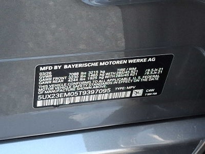 2026 BMW X7 xDrive40i Sports Activity Vehicle