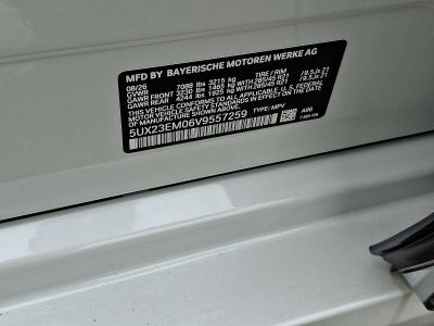 2027 BMW X7 xDrive40i Sports Activity Vehicle